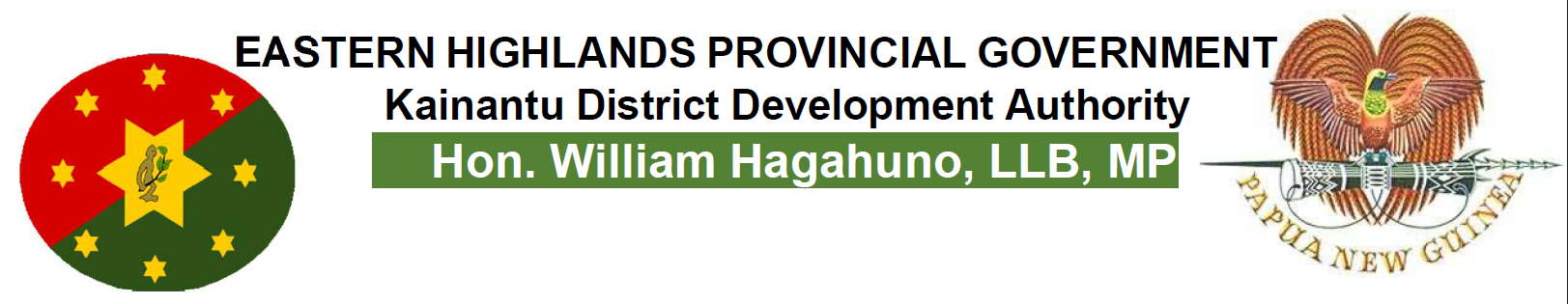 Kainantu DDA — EHPG